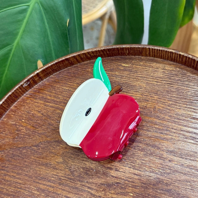 Cute Minimalist Women’s Fruit Acetic Acid Sheets Hair Claws