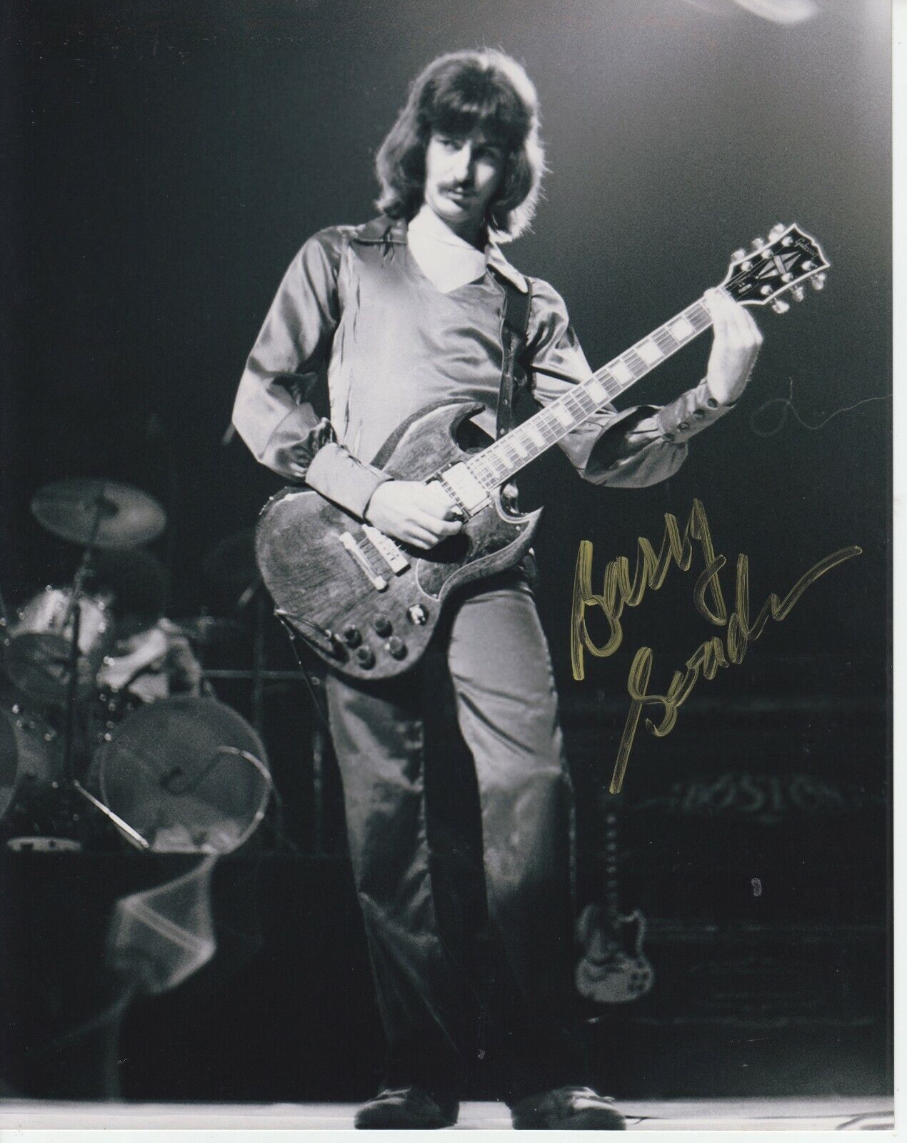 Barry Goudreau (Boston) 8x10 Signed Photo Poster painting w/ COA Music #1