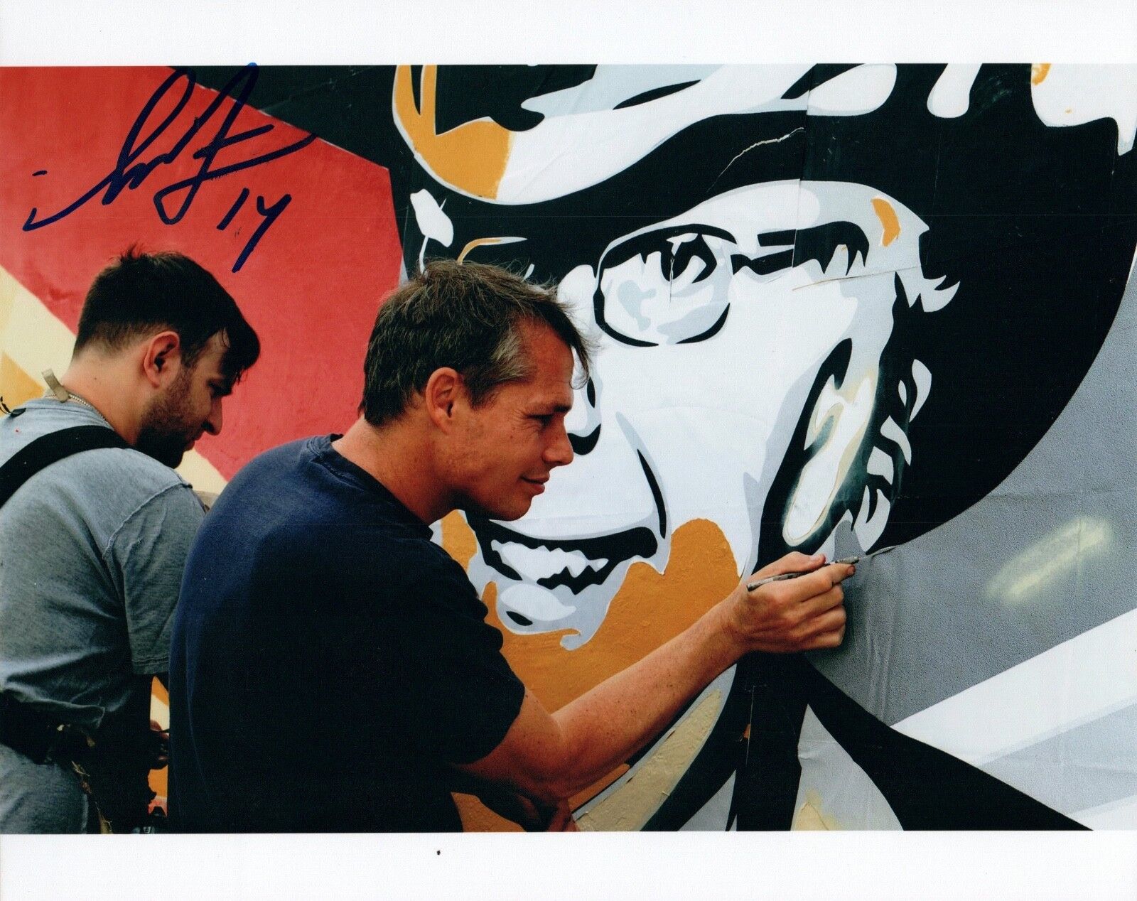 Shepard Fairey Signed Autographed 8x10 Photo Poster painting OBEY Artist COA VD