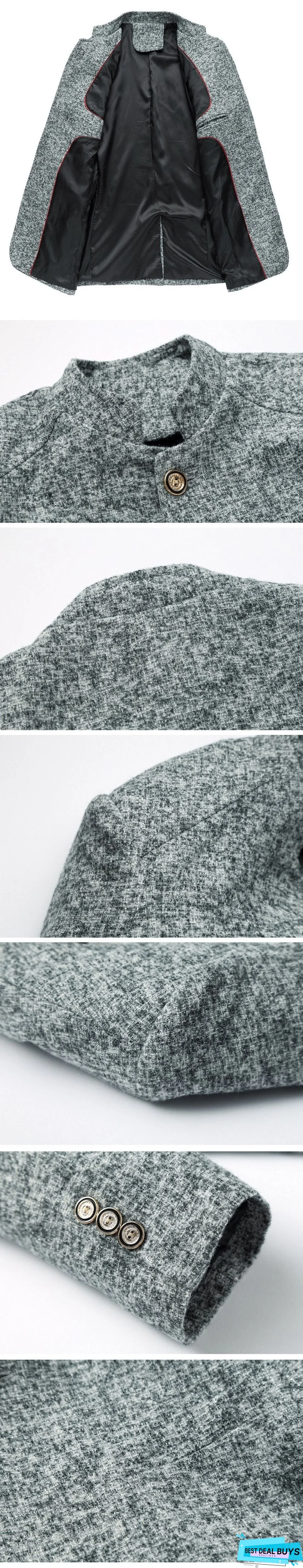 Men Autumn Chinese Style Casual Suits Large Size Male Spring Fashion Suits Coat