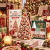 DIY Beaded Pearl Art Gingerbread Man Christmas Tree &ndash; Ornament Kit Holiday Decor