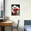Diamond Painting-DIY Full Round Drill Valentine Love Rose