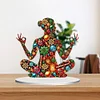 Yoga Schönheit - 5d DIY Basteln Ornament