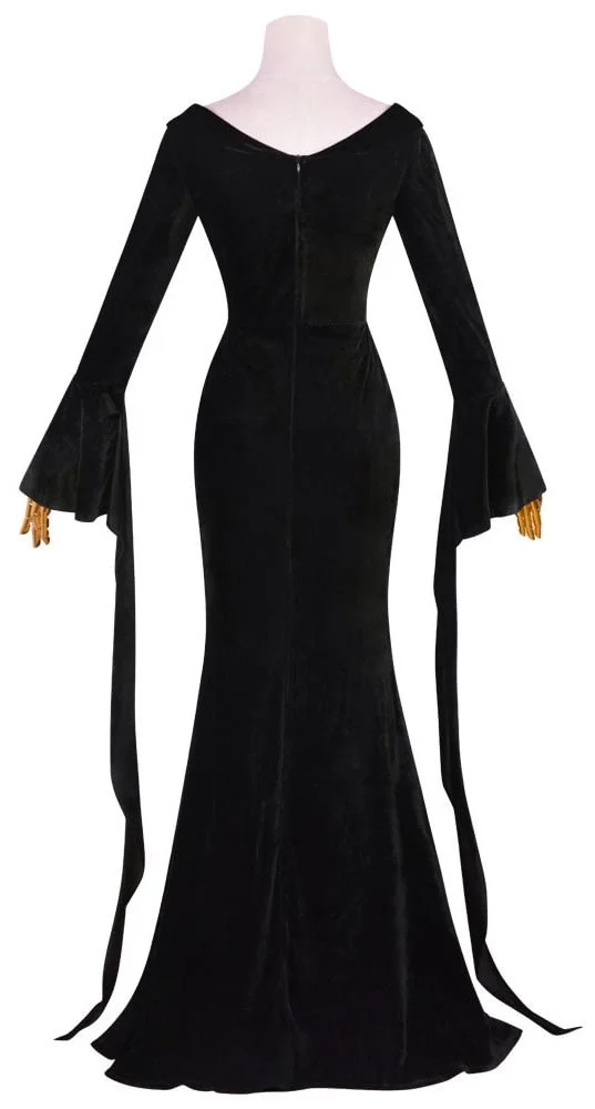 The Adams Family Morticia Cosplay Dress