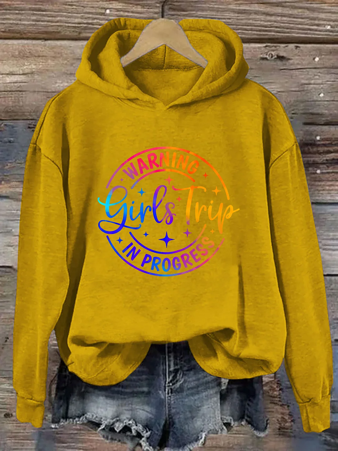 Warning Girls Trip In Progress Hoodie