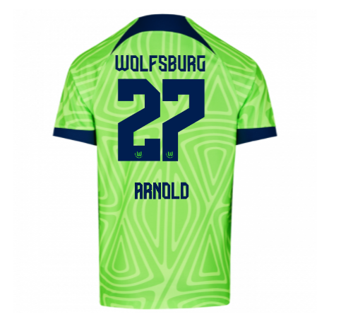 VFL Wolfsburg Maximilian Arnold 27 Home Trikot 2022-2023