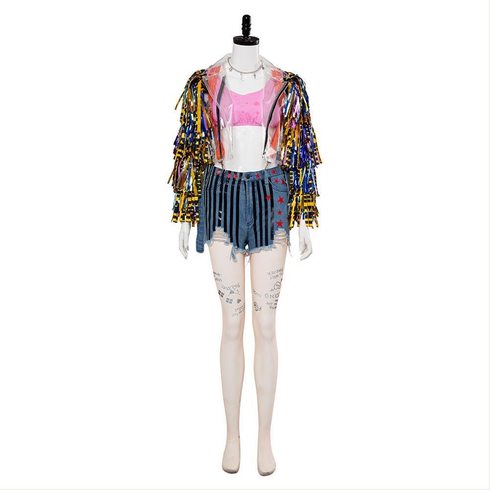 Birds Of Prey And The Fantabulous Emancipation Of One Harley Quinn Cheerleader Outfit Cosplay Costume