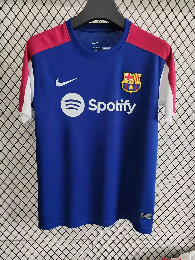 2025-26 Barcelona Training Jersey Blue - Jersey - Fan Edition