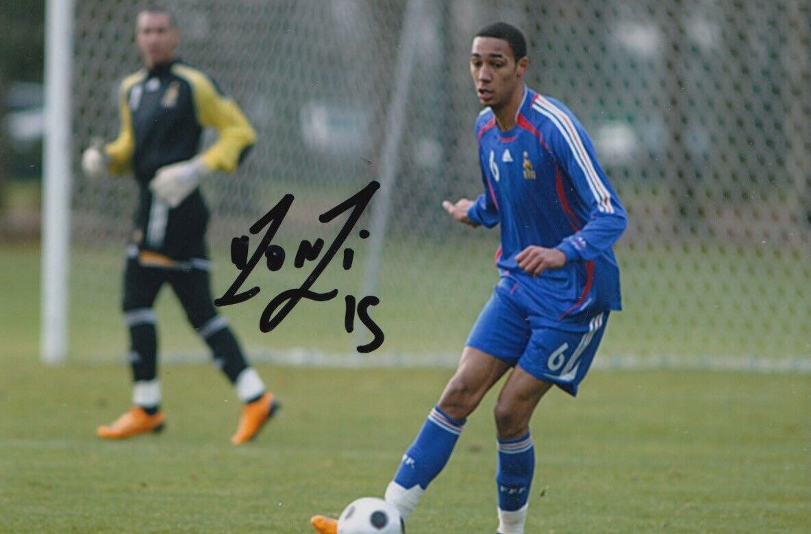 STEVEN NZONZI HAND SIGNED 6X4 Photo Poster painting FRANCE FOOTBALL AUTOGRAPH