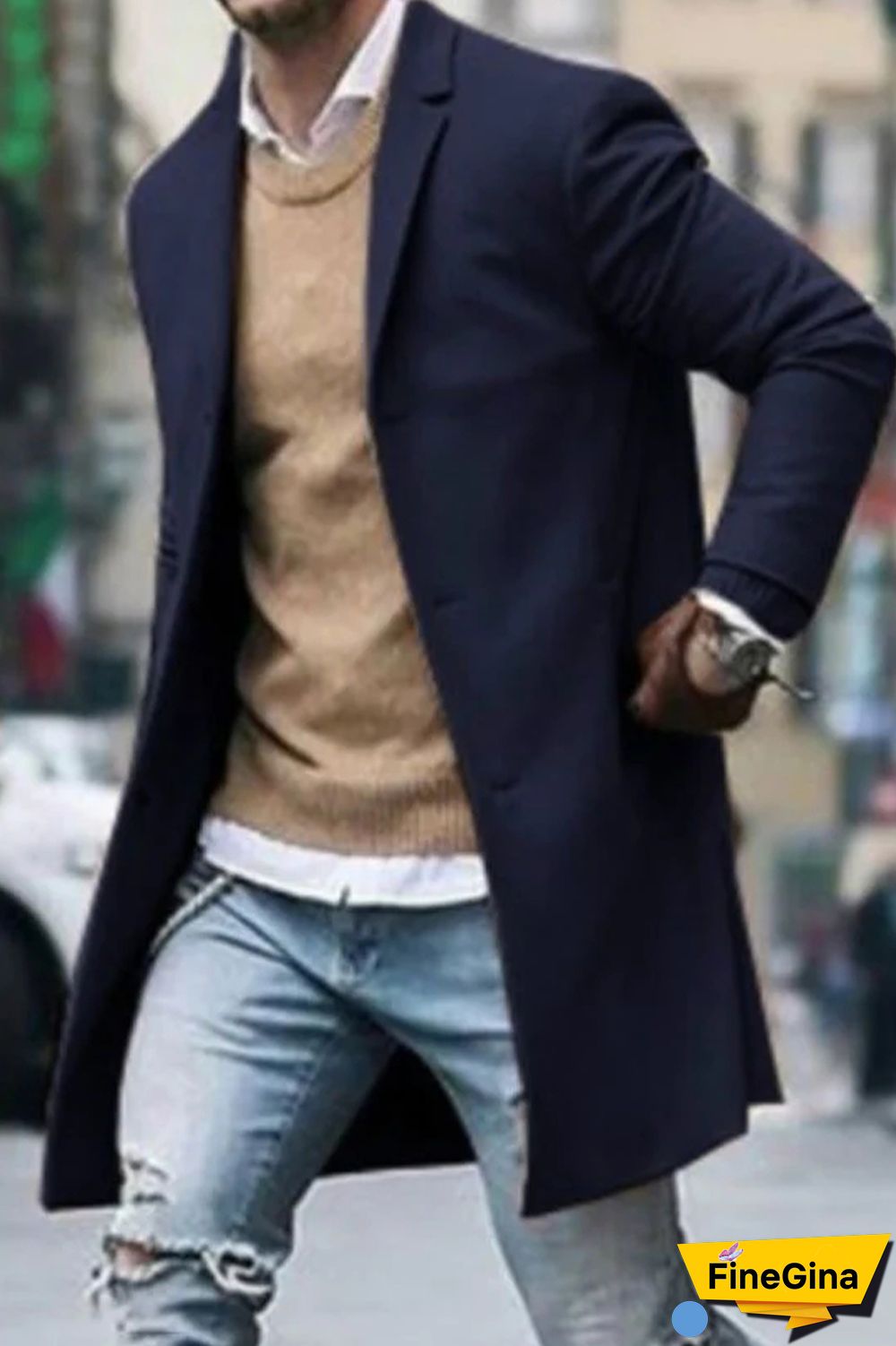 Burgundy Mens Trench Coat Mens Woolen Coat Mens Woolen Coat