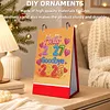 Bouquet Diamond Art Monthly Flip Tabletop Calendar January 2027 - December 2027 Small Desktop Calendar Planner for Living Room Bedroom Office Desk Gift Giving