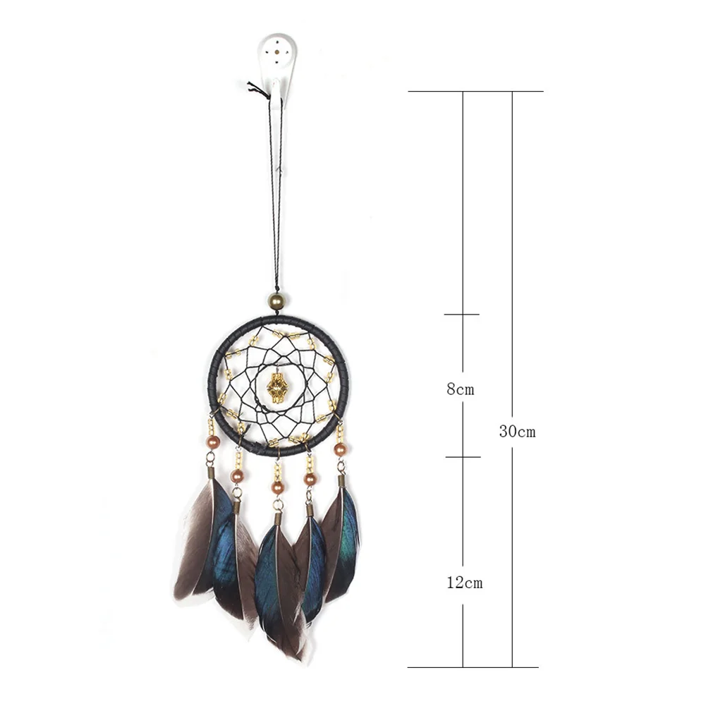 Retro Dream Catcher Pendant Home Car Hanging Feather Dreamcatcher Ornaments