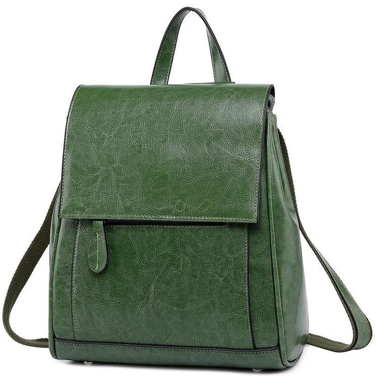 Handmade leather Vintage backpack