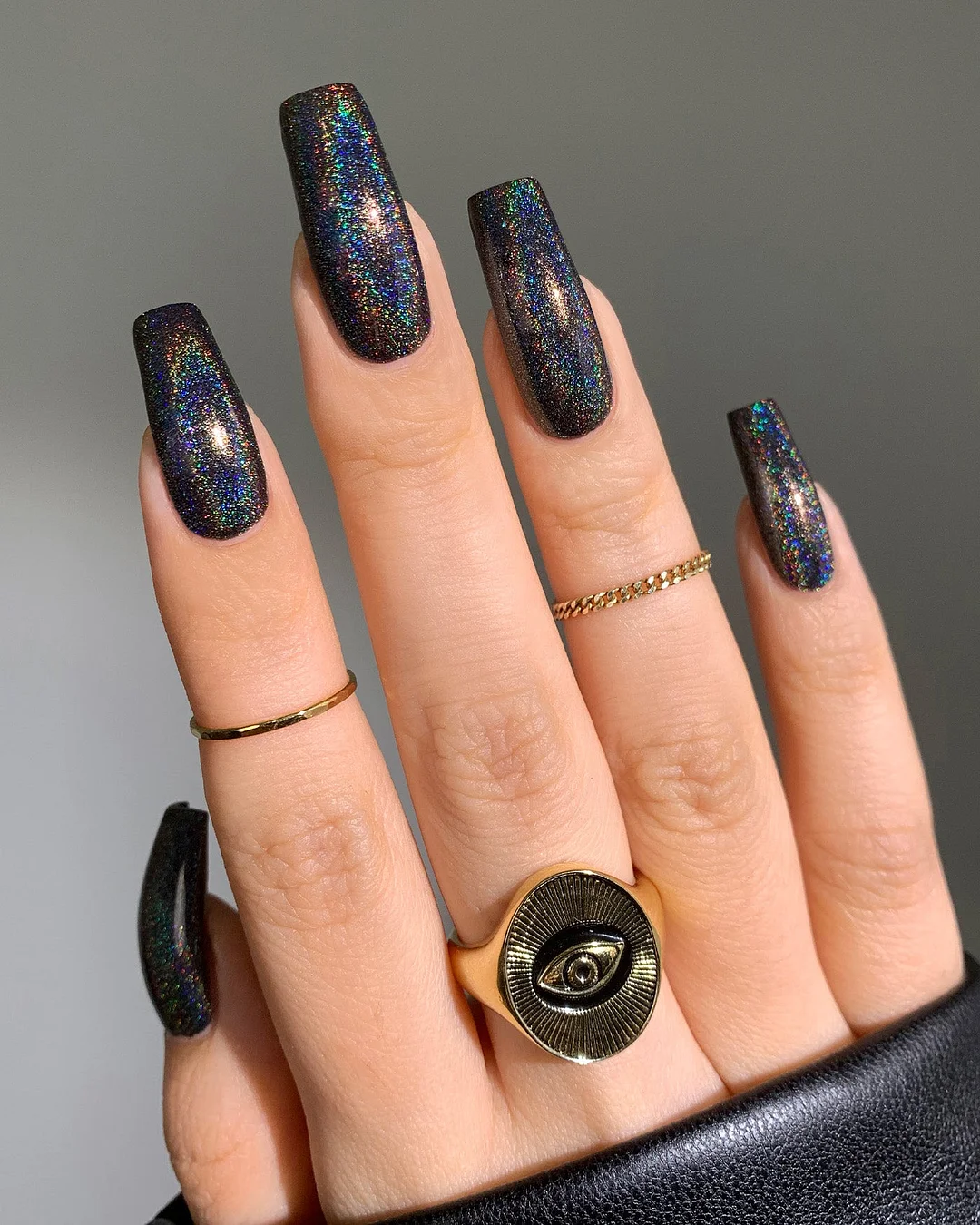 Galaxy Shimmer Iridescent Chrome Quick Dry Nail Polish