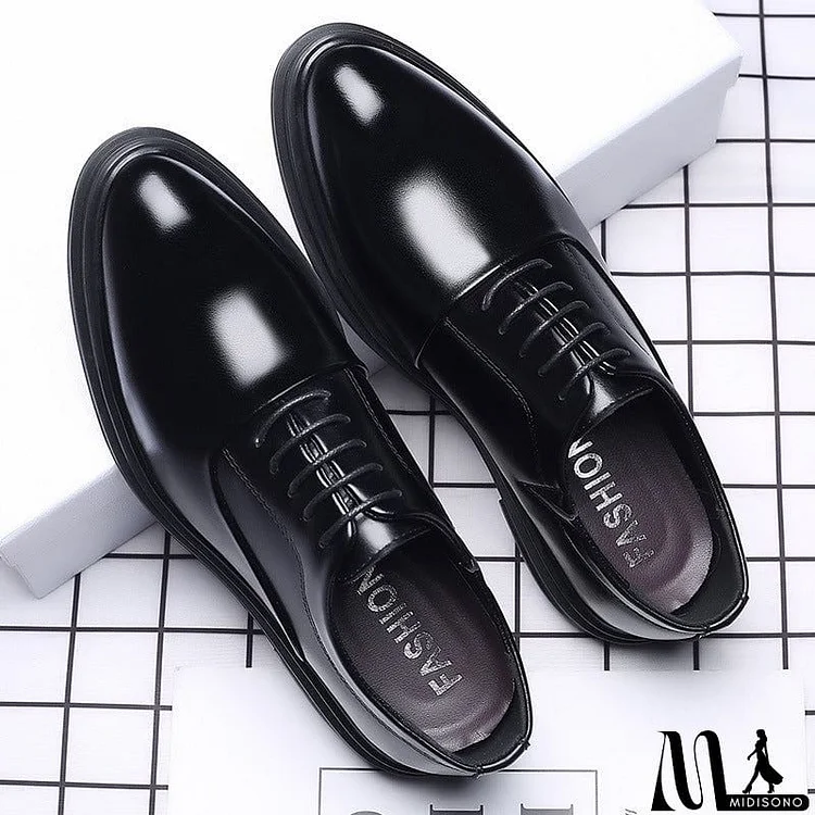 Trendy Pointed-Toe Business Dress Shoes Work Shoes For Men