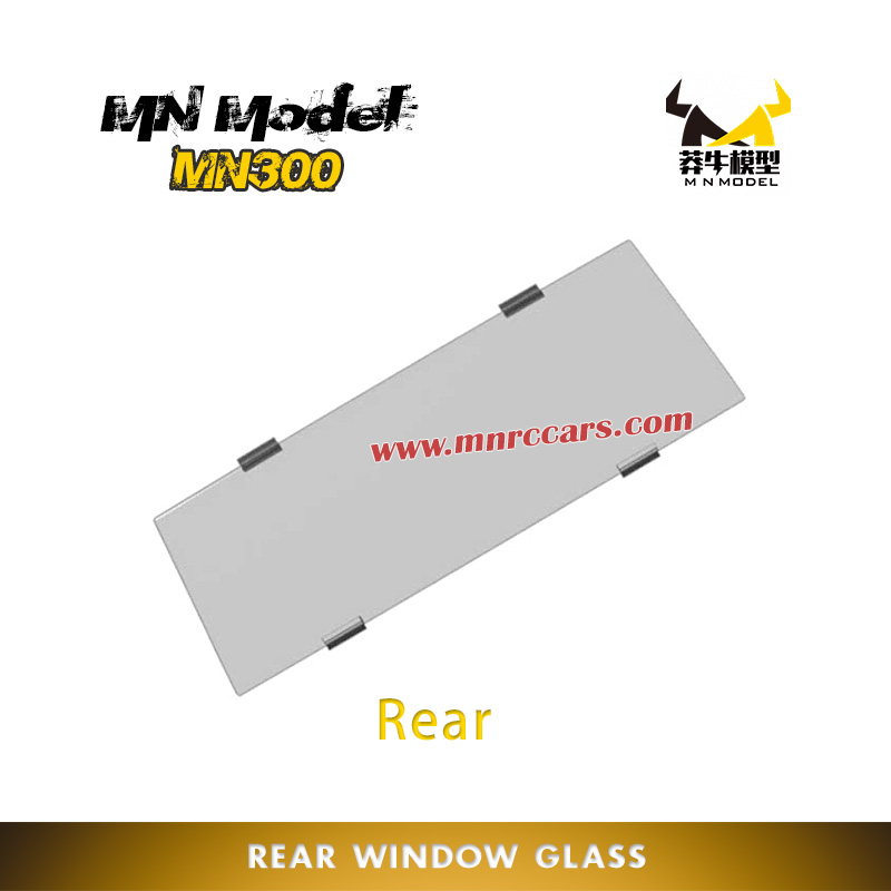MN Model MN300 RC Crawler Spare Parts Rear Window Glass