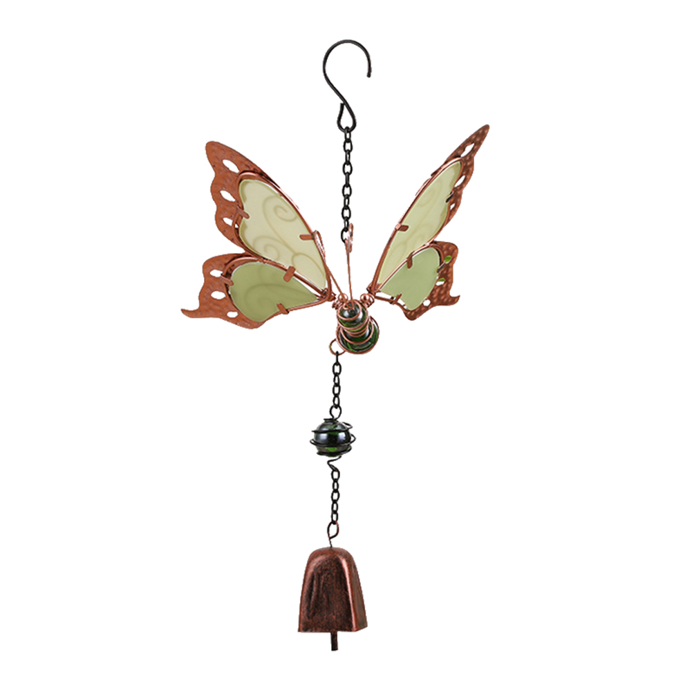 

Noctilucous Butterfly Wind Chime Acrylic Solar Heating Luminous Pendant (B), 501 Original