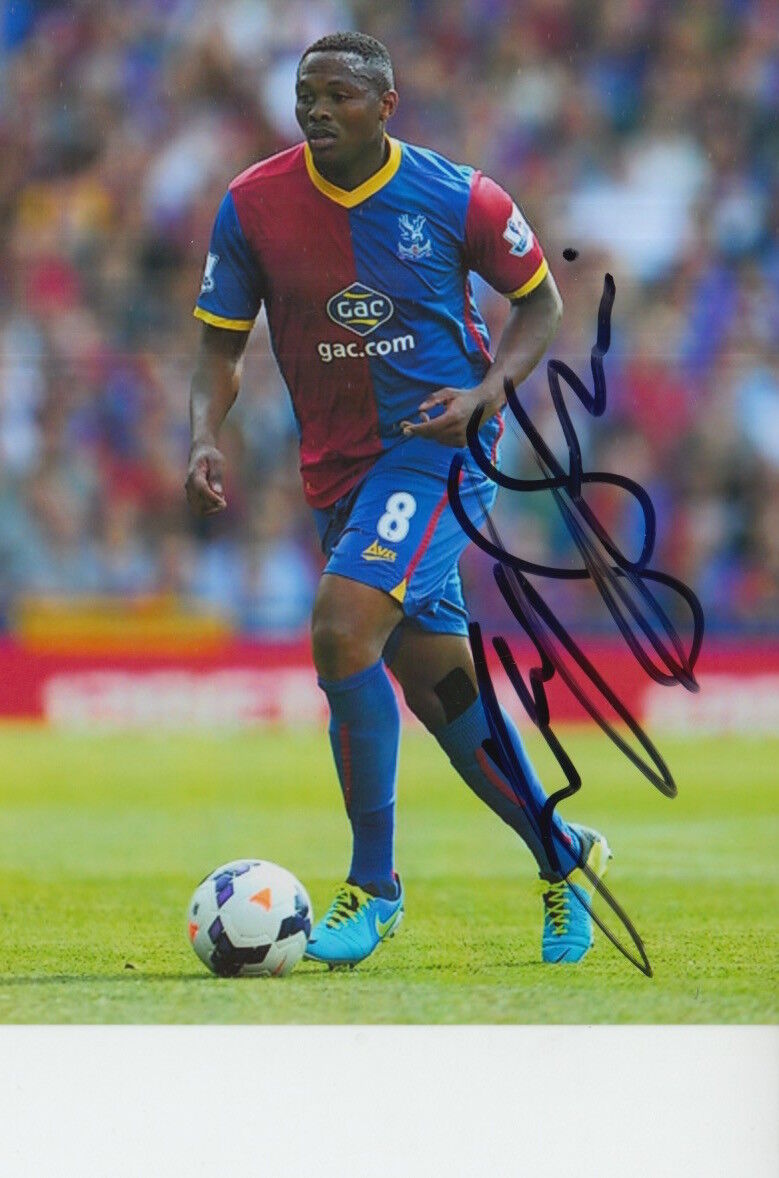 CRYSTAL PALACE HAND SIGNED KAGISHO DIKGACOI 6X4 Photo Poster painting.