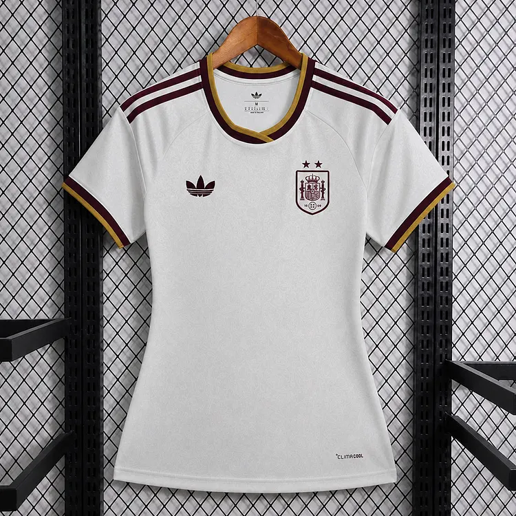 Spain 2026 World Cup Away Jersey (Women's)（Two Stars）1:1 Thai Quality