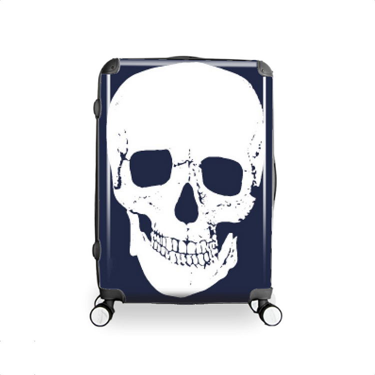 Scary Skull, Halloween Hardside Luggage