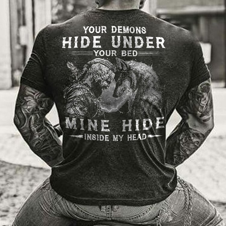 Your Demon Hiding Under Your Bed T-Shirt