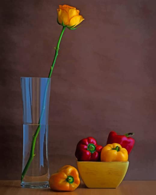 

Aesthetic Yellow Flower – Paint By Numbers - 40*50CM, 501 Original