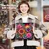 Diamond Painting-DIY Special Shaped Drill Sunflower & Rose Colorful with Frame(29x29cm)