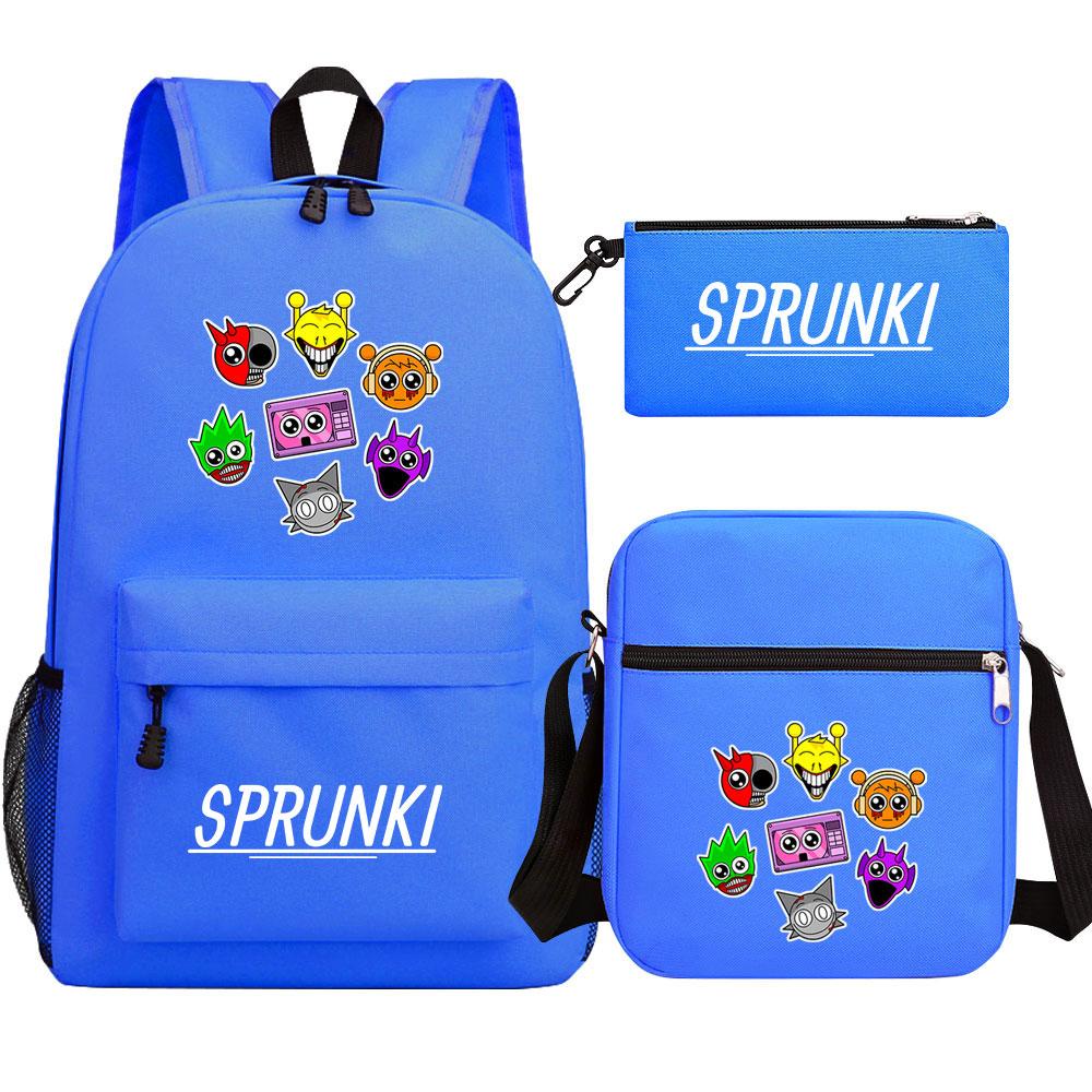 Mayoulove Sprunki Backpack Large Capacity with Cute Design for School and Outdoor Activities-Mayoulove
