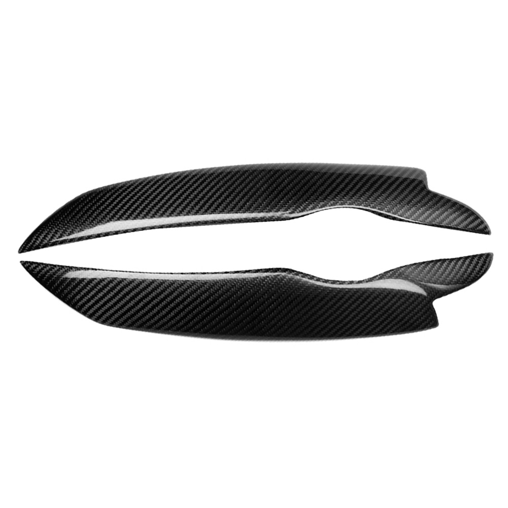

Carbon Fiber Headlight Headlamp Eyelids Trim for Volkswagen Golf 5 V MK5, 501 Original