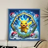 Pokémon-11CT Stamped Cross Stitch 40*40cm/15.75*15.75in