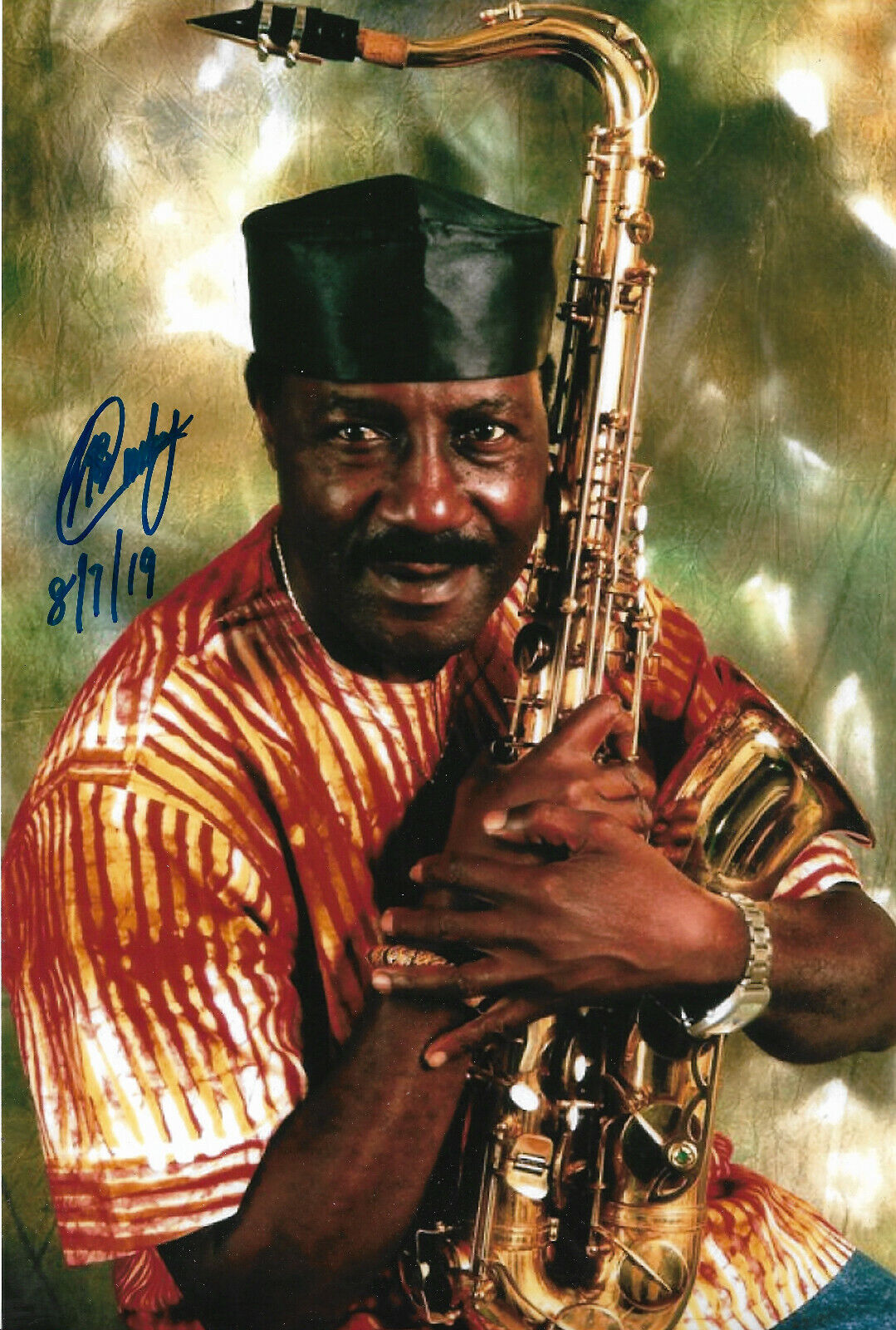 Gyedu-Blay Ambolley signed 8x12 inch Photo Poster painting autograph