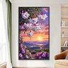 Diamond Painting - Full Round Drill - Sunset(Canvas|40*70cm)