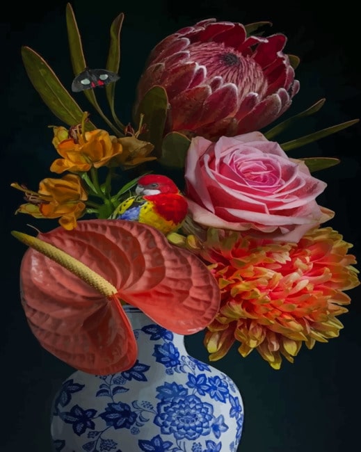 

Aesthetic Vase – Paint By Numbers - 40*50CM, 501 Original