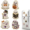 Special Shaped Diamond Painting Fridge Magnets Halloween Ghost 6Pcs Kit