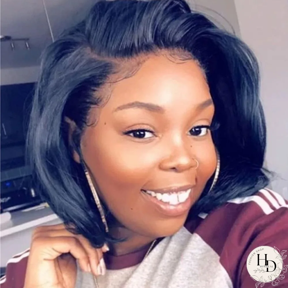 Black Fashion Casual Short Hair Hood