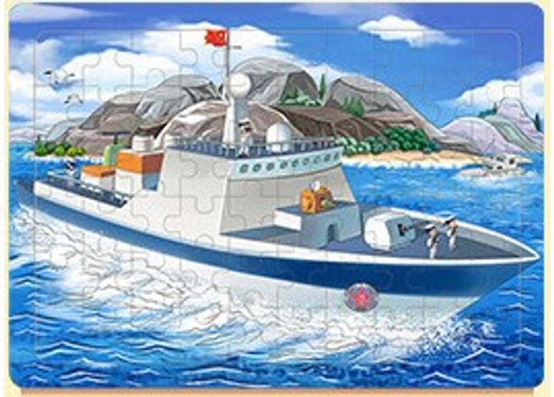 Puzzles Toddler(3-6years) Cartoon Wood Toys