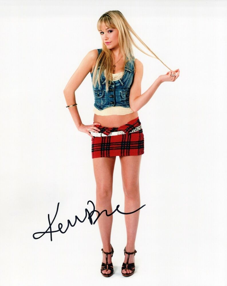 Katrina Bowden glamour shot autographed Photo Poster painting signed 8x10 #2