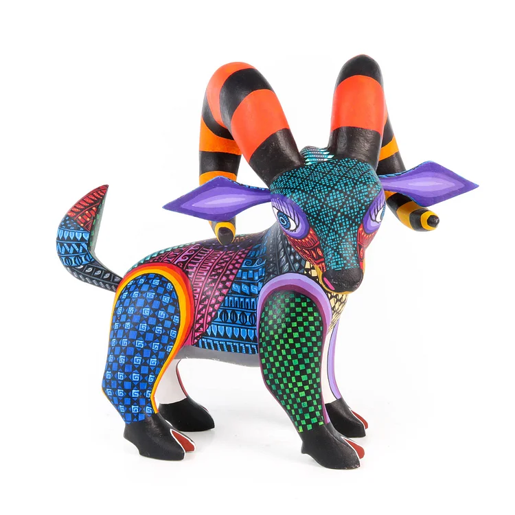 Bighorn Ram - Oaxacan Alebrije Wood Carving