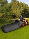 420D Oxford Cloth Garden Leaf Bag Leaf Collection Catcher for Riding Lawn Mowers