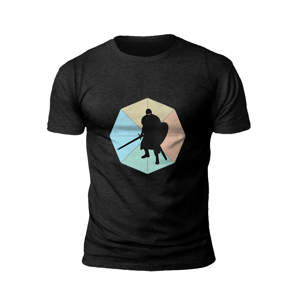 Abstract Knight T-Shirt