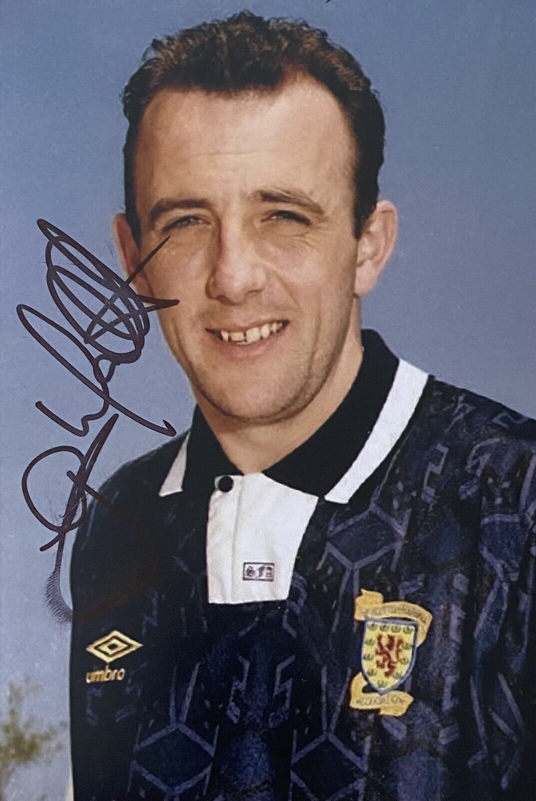 Gary McAllister Genuine Hand Signed Scotland 6X4 Photo Poster painting