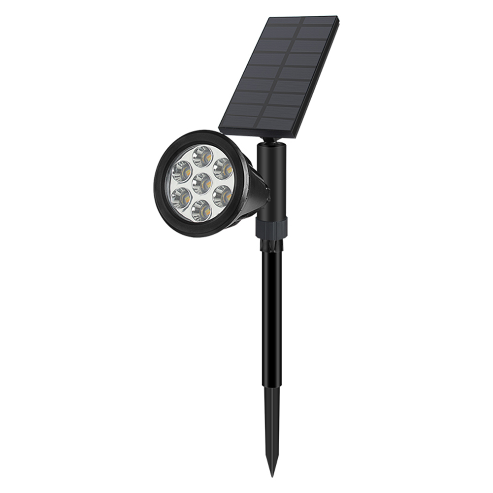

7LED Solar Lawn Garden Lamps Outdoor Waterproof Spotlights Night Lights, 501 Original