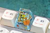 Pokémon Keycap New Pokémon Mechanical Keyboard Resin Translucent Keycap Pickup Gengar Game Keycap Resin Keycap Handmade