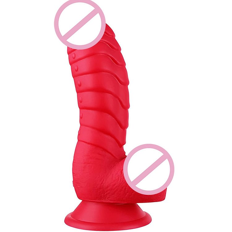 Lifelike Dildo Soft Silicon Sex Toy Penis Suckers