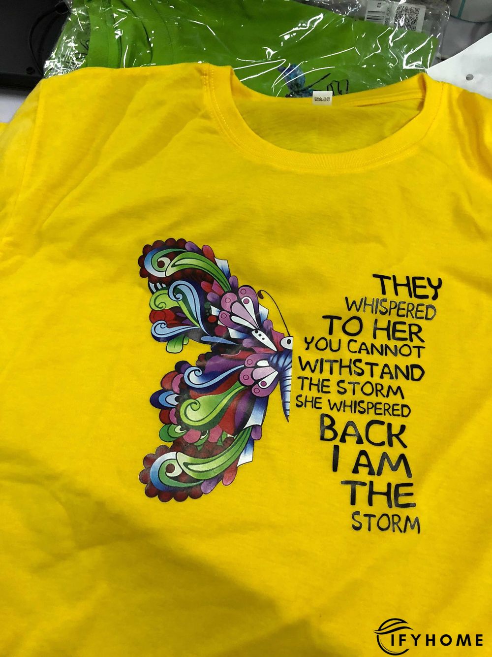 Crew Neck Casual Printed Short Sleeve T-shirt | IFYHOME