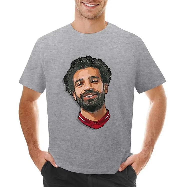 Mohamed Salah Inspired Men's Soccer Culture Tee
