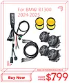 WOYO MOTO For BMW R1300 2024-2025 With DWA Plug, 2 Pairs of Lamp, Modify Motorcycle Light Lamp Kits
