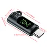 Digital Display Type-C Adapter 8K 60HZ Power Meter Tester PD 240W 80 Gbps