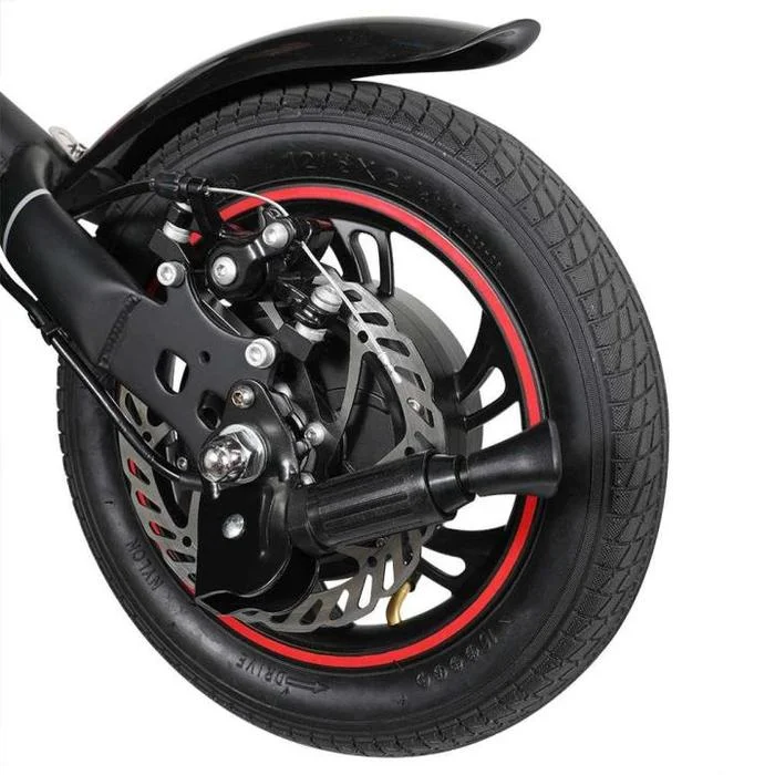 KUGOO KIRIN B1 Folding Electric Bike 12" Pneumatic Tires 250W Motor App Support Max 15.5 MPH