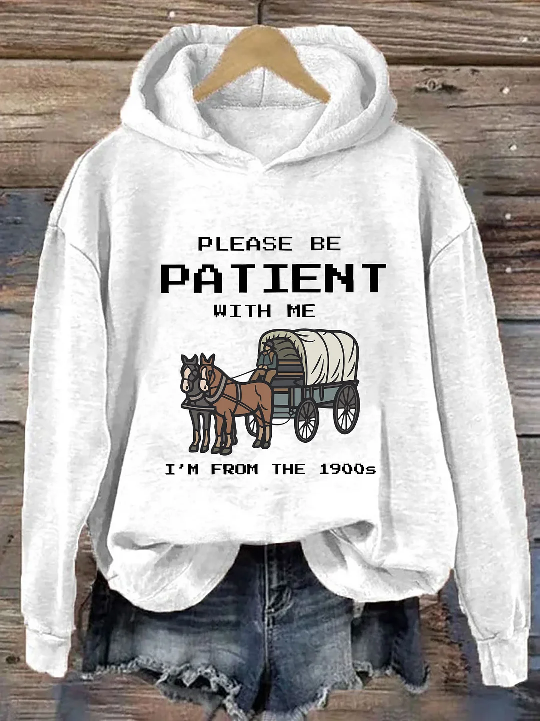 Please Be Patient With Me Hoodie